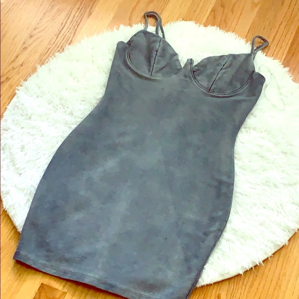 Akira Light Denim Bodycon Mini Dress. Included in 2/$15, 3/$25 sale